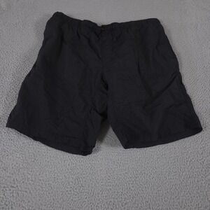 Trek Shorts Mens XL Black Padded Brief Lined Nylon Cycling Bike MTB Road